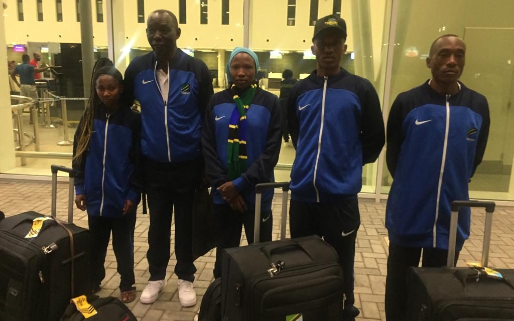 Marathon team of Tanzania they have arrived at Julius Nyerere International Airport