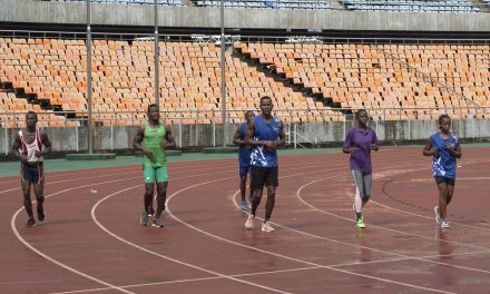 Tanzania Youth athletics team trains at Benjamini