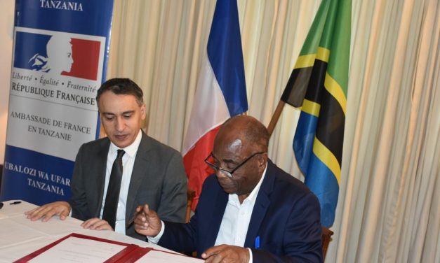 Tanzania Olympic Committee signs an agreement with the French Ambassador